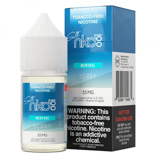Nkd 100 Tobacco-Free SALTS Menthol – Berry – 30ml / 35mg