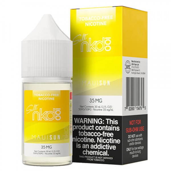 Nkd 100 Tobacco-Free SALTS – Maui Sun – 30ml / 35mg