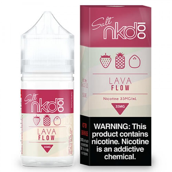Nkd 100 Salt E-Liquid – Lava Flow – 30ml / 35mg