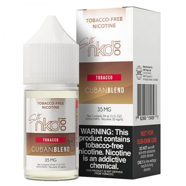 Nkd 100 Tobacco-Free SALTS Tobacco – Cuban Blend – 30ml / 35mg