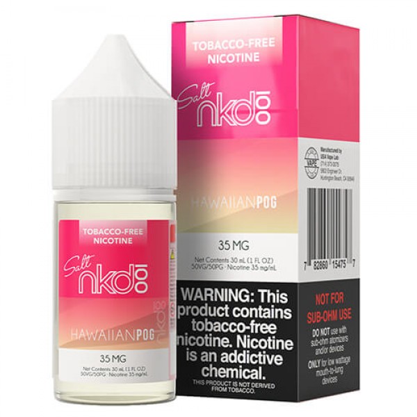 Nkd 100 Tobacco-Free SALTS – Hawaiian POG – 30ml / 35mg