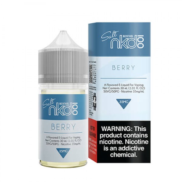 Nkd 100 Salt E-Liquid Menthol – Berry – 30ml / 50mg