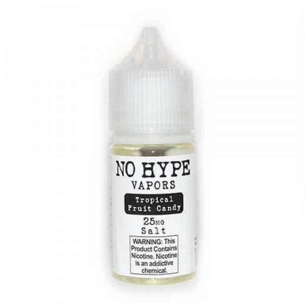 No Hype Vapors SALTS – Tropical Fruit Candy – 30ml / 25mg