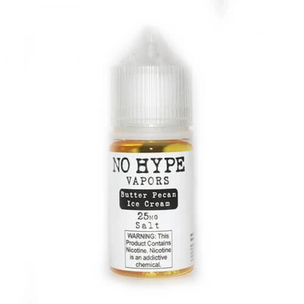 No Hype Vapors SALTS – Butter Pecan Ice-Cream – 30ml / 50mg