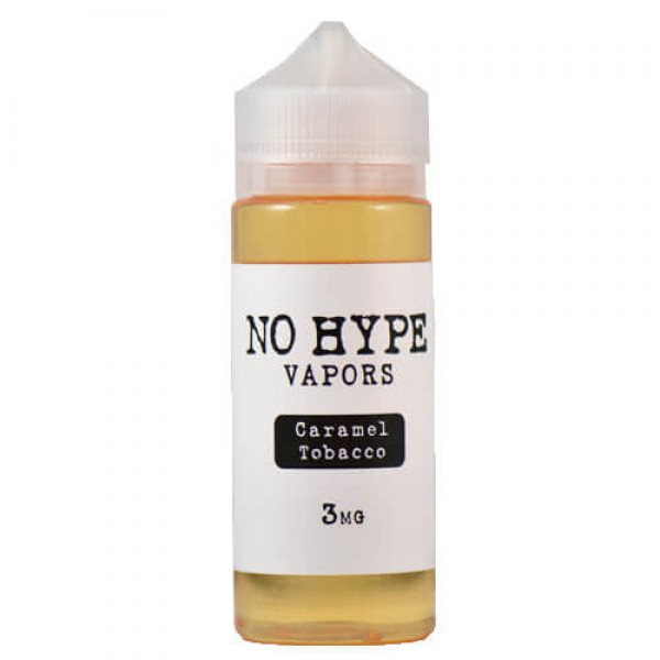 No Hype Vapors – Caramel Tobacco – 120ml / 0mg