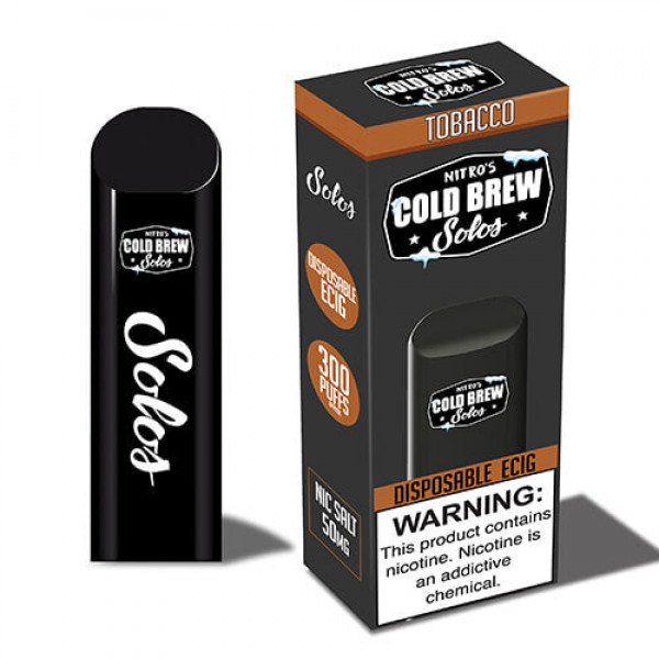 Nitro’s Cold Brew Solos – Disposable Device – Tobacco – 2ml / 50mg