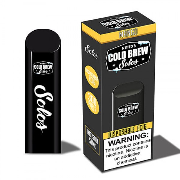 Nitro’s Cold Brew Solos – Disposable Device – Mango – 2ml / 50mg