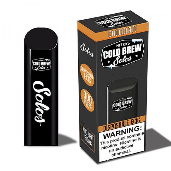 Nitro’s Cold Brew Solos – Disposable Device – Chocolate – 2ml / 50mg