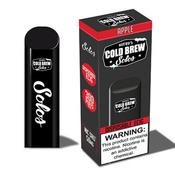 Nitro’s Cold Brew Solos – Disposable Device – Apple – 2ml / 50mg
