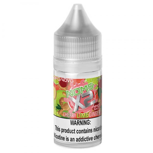 Noms eJuice SALTS – Noms X2 Cherry Lime Ginger – 30ml / 24mg