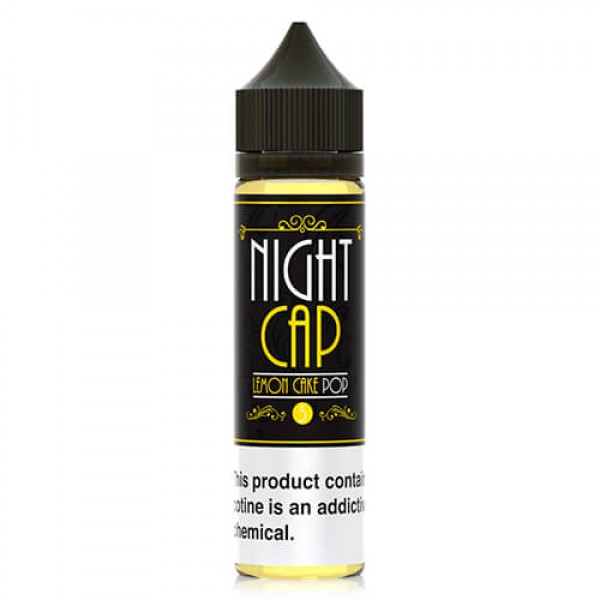 Night Cap eLiquid – Lemon Cake Pop – 120ml / 3mg