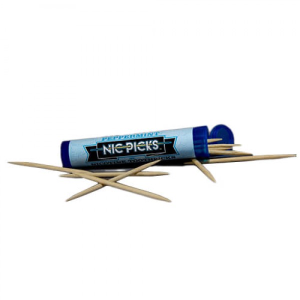 Nic Picks – Peppermint – 20 Pack – 20 Toothpicks / 3mg