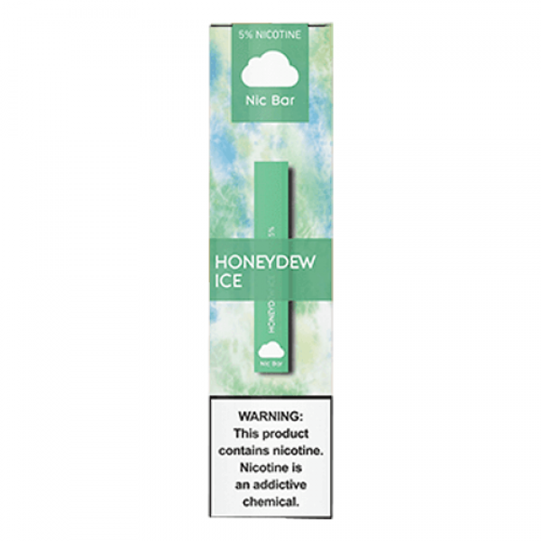 Nic Bar – Disposable Vape Device – Honeydew Ice – Single / 50mg
