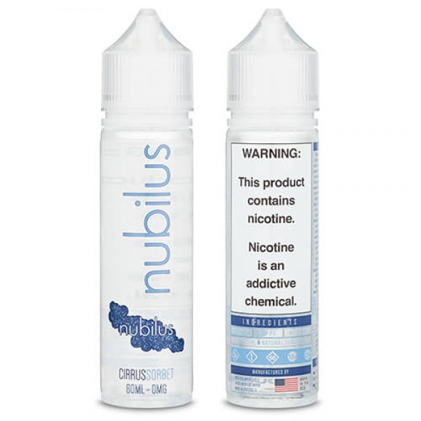 Nubilus Vapor – Cirrus Sorbet – 60ml / 3mg