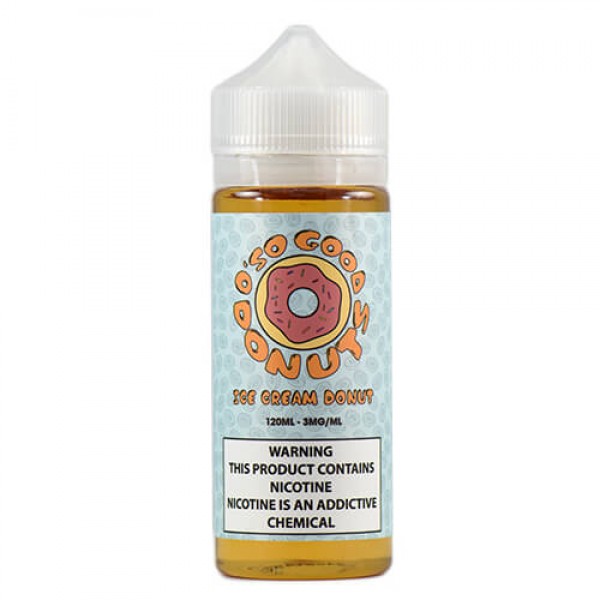 O’ So Good E-Liquid – Ice Cream Donut – 120ml / 6mg