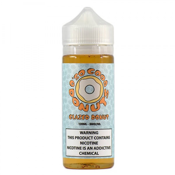 O’ So Good E-Liquid – Glazed Donut – 120ml / 3mg
