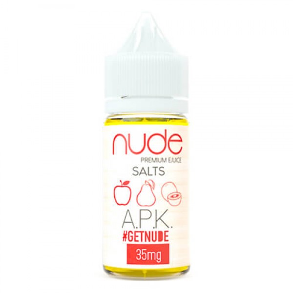Nude Salts eJuice – APK Salt – 30ml / 35mg