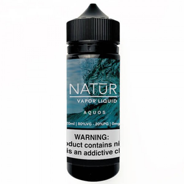NATUR Vapor Liquid – Aquos – 30ml / 0mg
