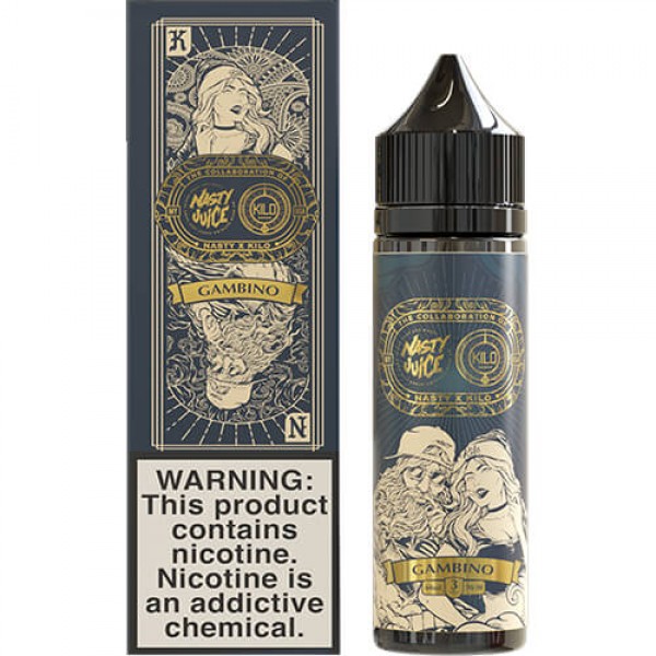 Nasty X Kilo Collaboration – Gambino – 60ml / 3mg