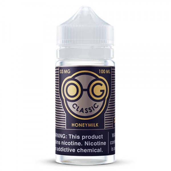 OG Classics eJuice – Honey Milk – 100ml / 0mg