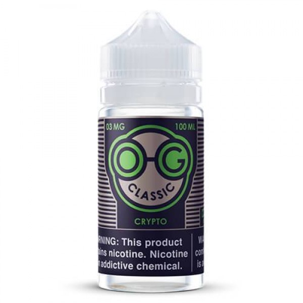 OG Classics eJuice – Crypto – 100ml / 0mg