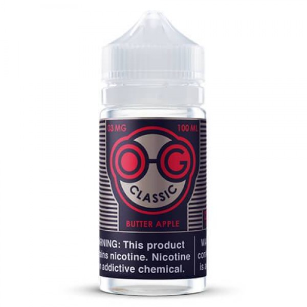 OG Classics eJuice – Butter Apple – 100ml / 0mg