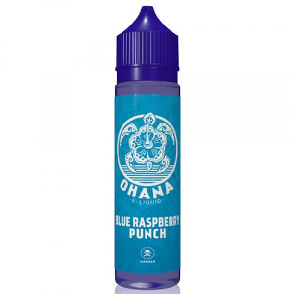 Ohana eJuice – Blue Raspberry Punch – 60ml / 12mg