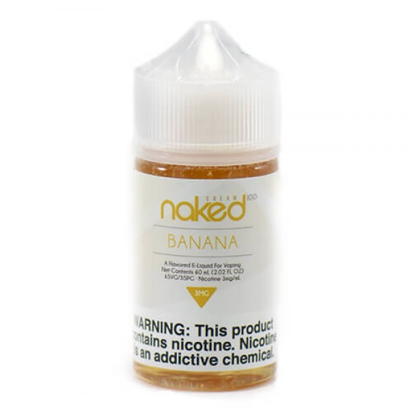Naked 100 Cream E Liquid By Schwartz – Banana – 60ml / 12mg