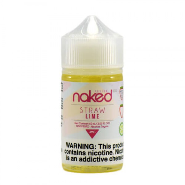 Naked 100 Fusion By Schwartz – Straw Lime – 60ml / 12mg