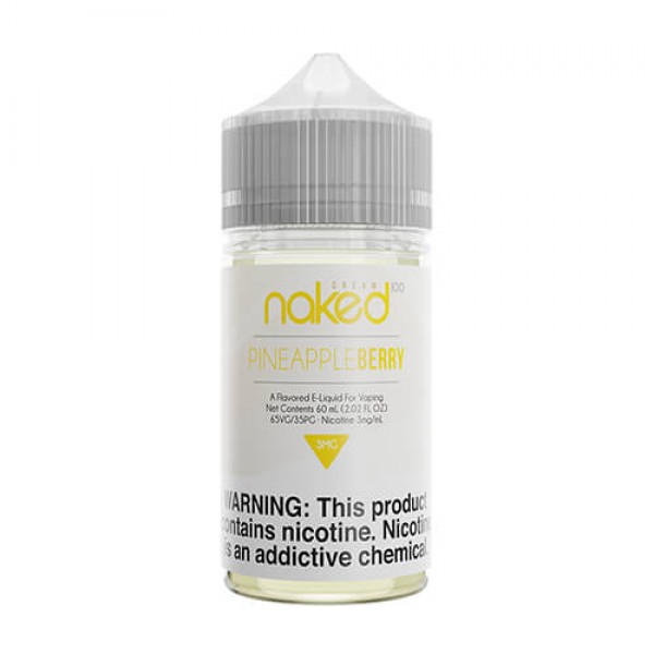 Naked 100 Cream E Liquid By Schwartz – Pineapple Berry – 60ml / 6mg