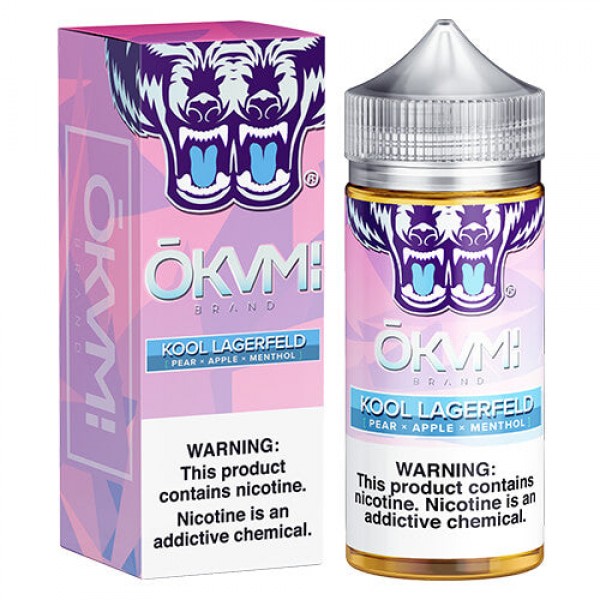 Okami Brand E-Juice – Kool Lagerfeld – 100ml / 0mg