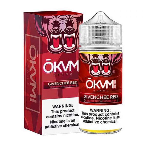 Okami Brand E-Juice – Givenchee Red – 100ml / 0mg