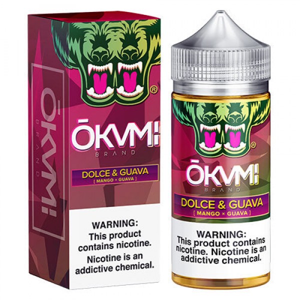 Okami Brand E-Juice – Dolce & Guava – 100ml / 0mg