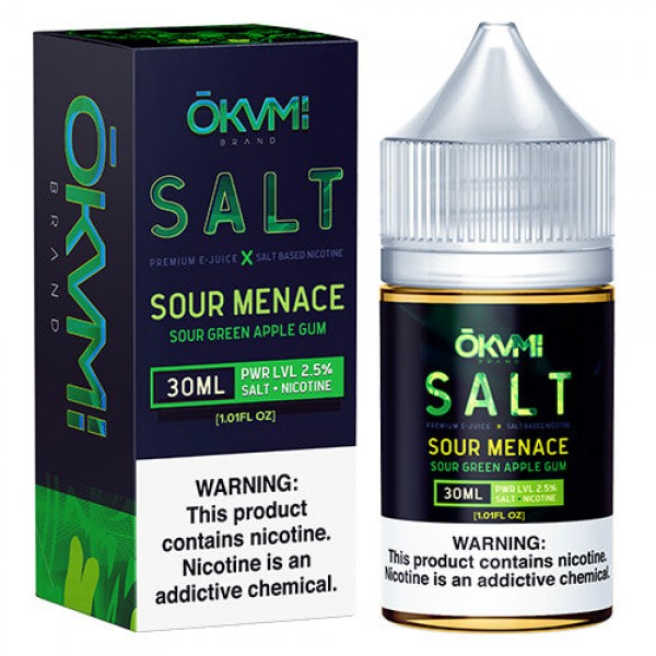 Okami Brand E-Juice SALT – Sour Menace – 30ml / 50mg