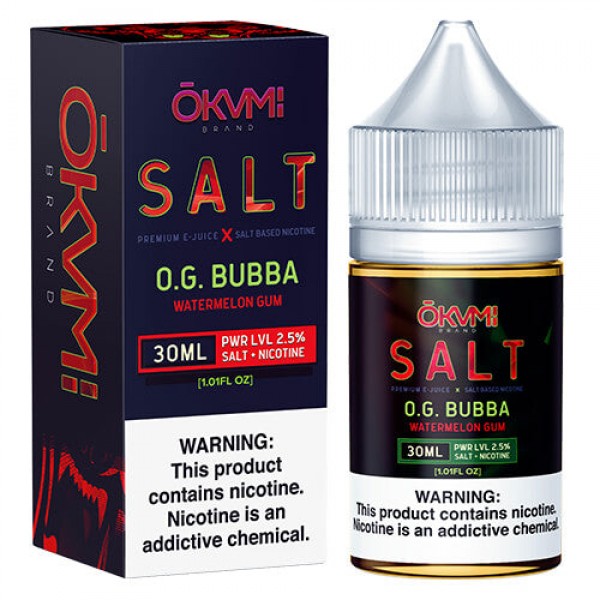 Okami Brand E-Juice SALT – O.G. Bubba – 30ml / 50mg