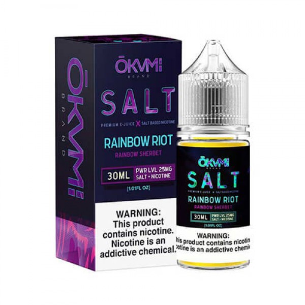 Okami Brand E-Juice SALT – Rainbow Riot – 30ml / 50mg