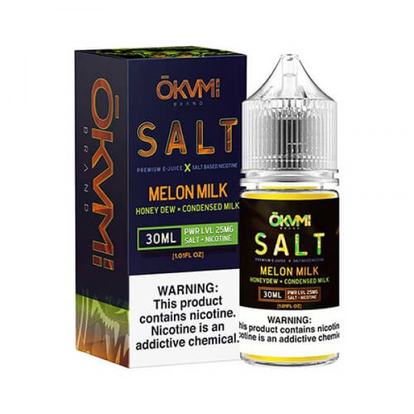 Okami Brand E-Juice SALT – Melon Milk – 30ml / 25mg