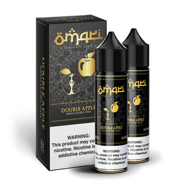 Omari E-Liquid – Double Apple – 2x60ml / 3mg