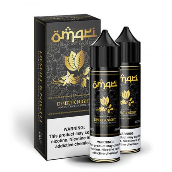 Omari E-Liquid – Desert Knight – 2x60ml / 6mg