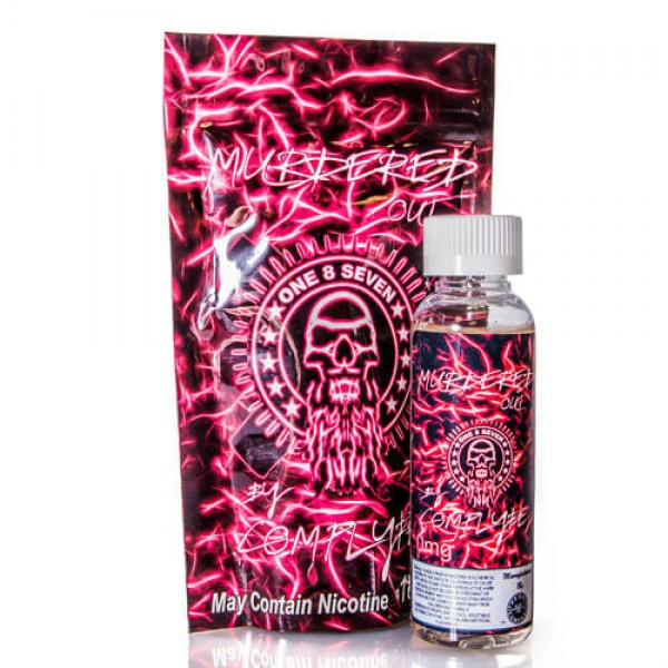 Murdered Out by Comp Lyfe – One 8 Seven – 60ml / 6mg