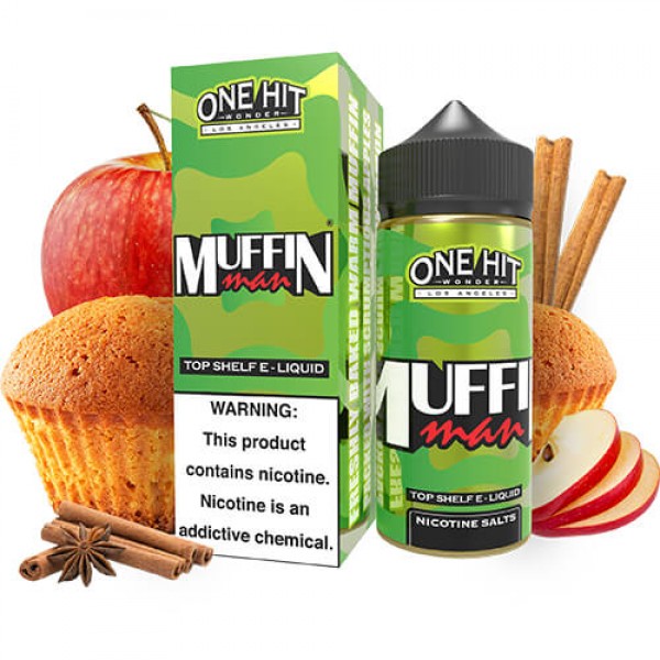 One Hit Wonder eLiquid – Muffin Man – 100ml / 3mg
