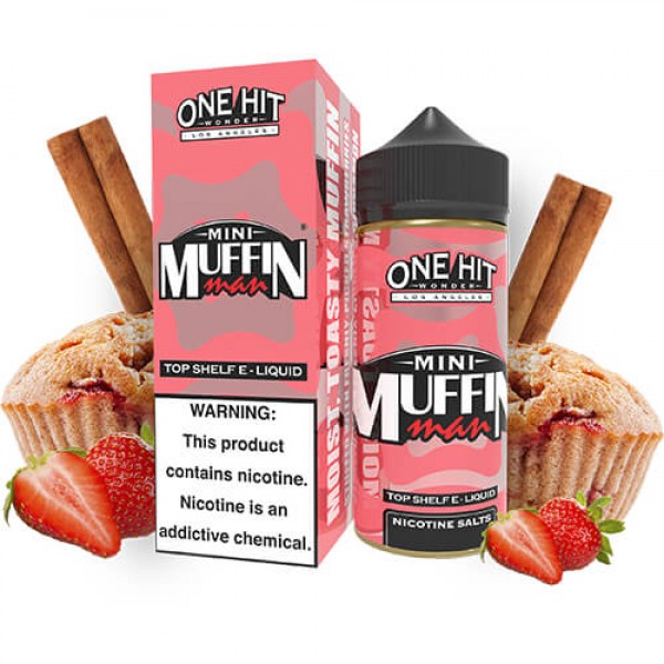 One Hit Wonder eLiquid – Mini Muffin Man – 100ml / 3mg