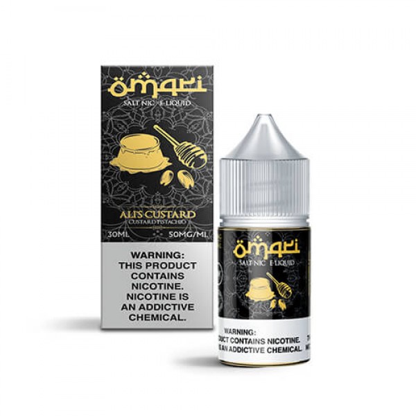 Omari E-Liquid SALTS – Ali’s Custard – 30ml / 50mg