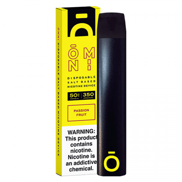 Omni – Disposable Vape Device – Passion Fruit – Single / 50mg