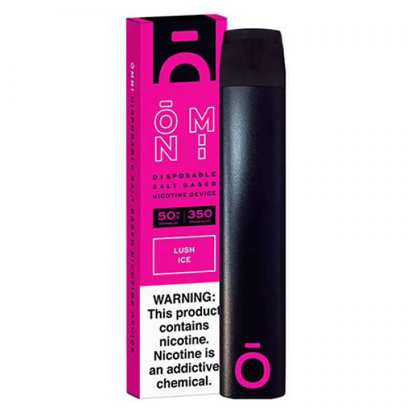 Omni – Disposable Vape Device – Lush Ice – Single / 50mg