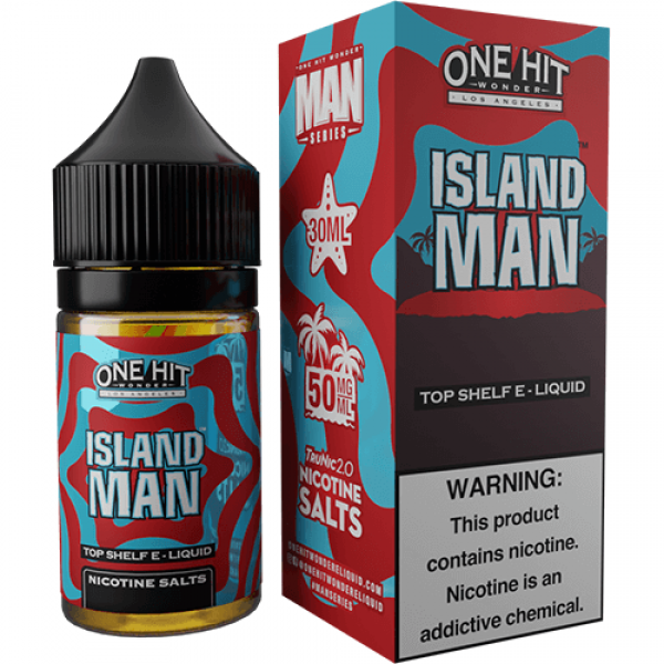 One Hit Wonder eLiquid SALT – Island Man – 30ml / 25mg