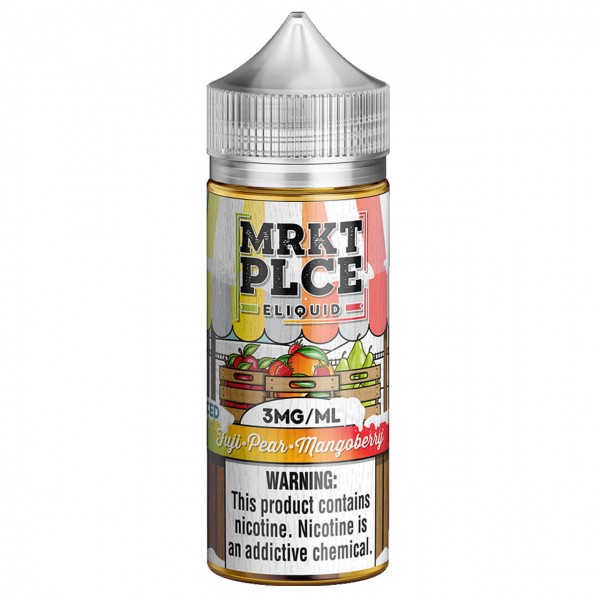 MRKTPLCE eLiquids – Fuji Pear Mangoberry ICED – 100ml / 3mg