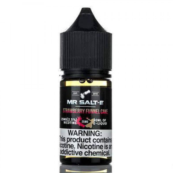 Mr.Salt-E eJuice – Strawberry Funnel Cake – 30ml / 45mg