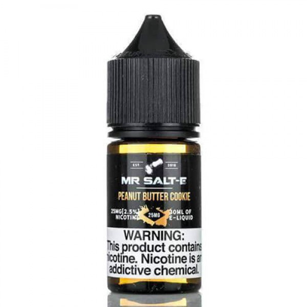 Mr.Salt-E eJuice – Peanut Butter Cookie – 30ml / 45mg