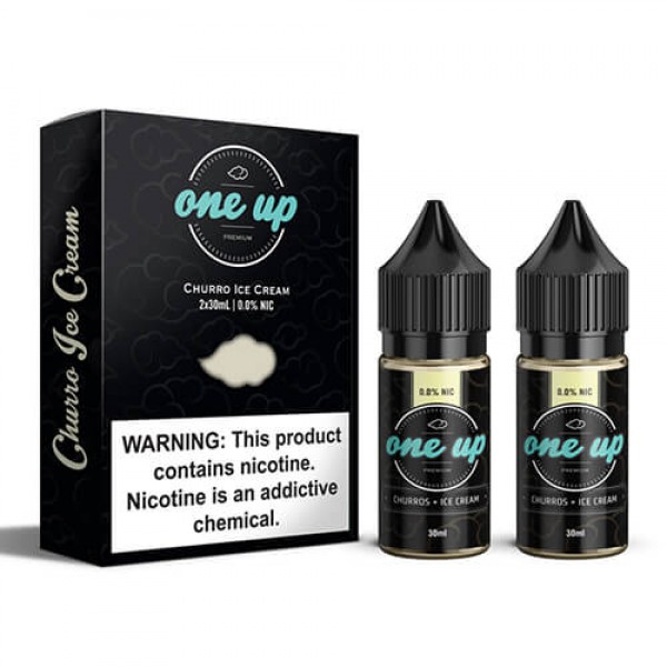 One Up Vapor – Churros and Ice Cream – 60ml / 12mg